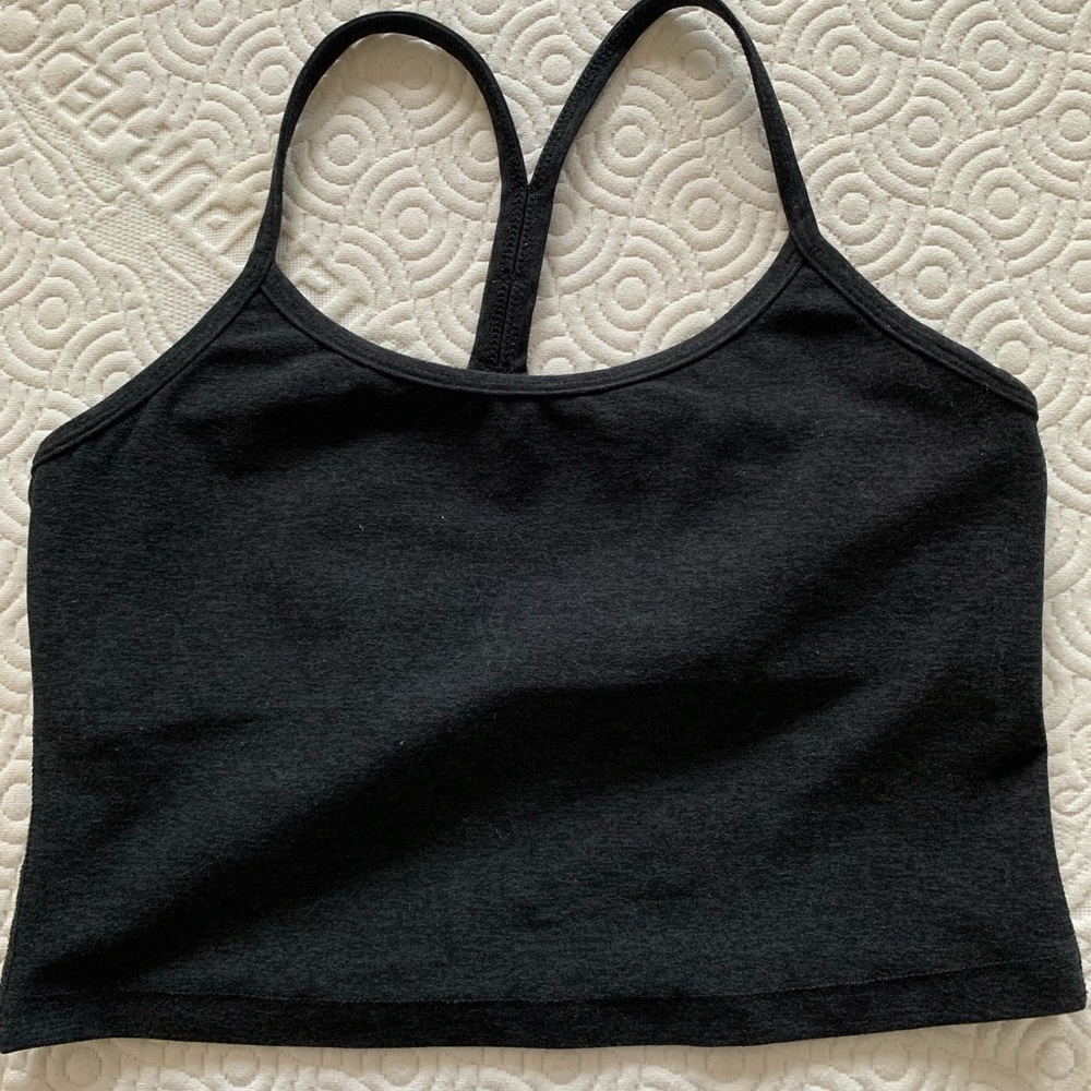 Spacedye Slim Racerback Cropped Tank